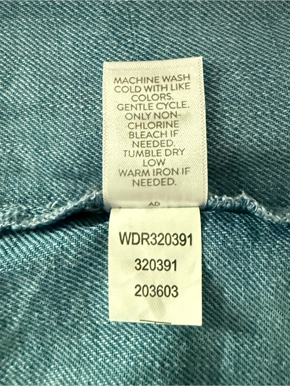 Pure Jill Indigo J Jill 100% Cotton Apron Pinafore Jumper Maxi Dress M - Picture 7 of 14